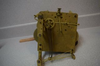 Antique Seth Thomas No.  113 Clock Movement W/ 5 Hammers Restore Parts Repair.