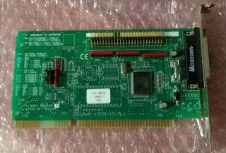 Vintage Adaptec Ava - 1505 Scsi Controller Card Available