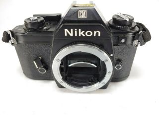 Vintage Nikon Em M90.  35mm Slr Film Camera