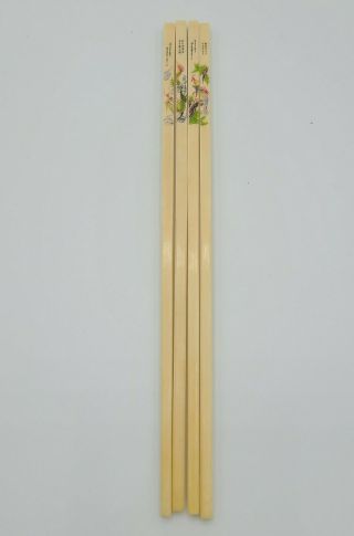 2 Pair Natural Bone Vintage Chopsticks White W Picture From Singapore Gift