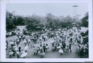 Vintage Silver Dollar City Mo Hosts Square Dance Weekend Dancers Photo 5x7
