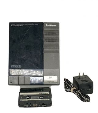Vintage Panasonic Telephone Answering Machine Kx - T1424 Auto Logic