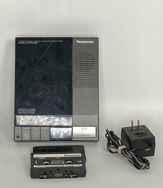 Vintage Panasonic Telephone Answering Machine KX - T1424 Auto Logic 2