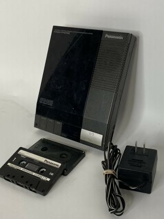 Vintage Panasonic Telephone Answering Machine KX - T1424 Auto Logic 3