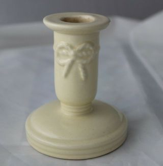 Vintage Red Wing Pottery Candle Holder 830 Yellow