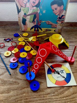 Tip - It The Wackiest Balancing Game Ever Vintage 1965 Ideal Toy Corp