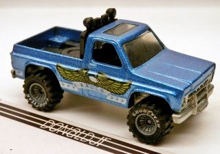 Hot Wheels Bywayman 1973 - 80 Chevrolet Pickup Truck Gyg Real Riders Vintage Chevy