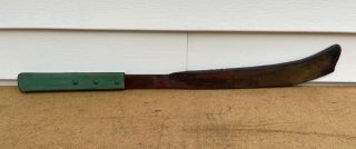 Vintage Machete/butcher Knife Blacksmith