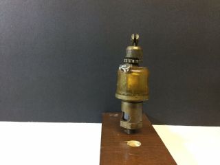 Vintage Gits Bros.  MFG.  machinery Brass oiler Hit Miss Engine 3