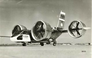 Bell X - 22a Experimental V/stol X - Plane - Very Fine Official Photograph