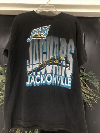 1993 Vtg Jacksonville Jaguars T Shirt Size L Salem Sports Wear