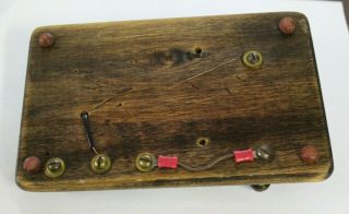 Antique Telegraph Key Signal Electric Mfg.  Co.  Morse Code International Code 2