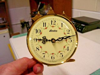 Vintage S Haller Simonswald Anniversary Clock Face & Movement Germany