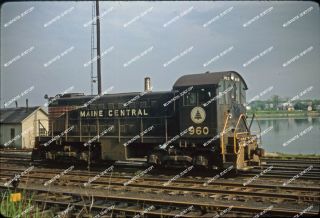 Orig Slide Maine Central S - 1 960 By The Yard Office At Yard 8 Kodac