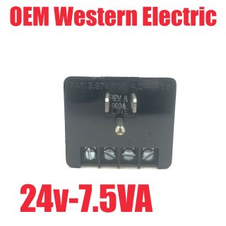 Western Electric Ks - 21239l4 Plug - In Class 2 Trnsf Vintage 120v 60hz 24v 7.  5va