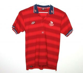 Qld Reds Vintage Isc Polo Shirt Size Men 