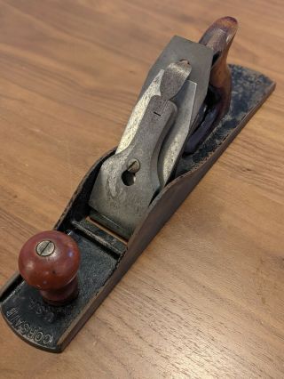 Vintage Corsair Hand Plane (similar To Stanley No.  5) Smooth Bottom 14 Inch