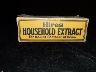 Vintage Hires Household Extract Bottle