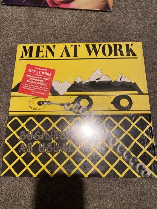 Vintage Vinyl_men At Work_business As Usual_fc - 37978