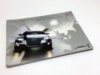 2005 Audi A6 World Car Of The Year Award Brochure