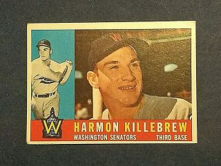 1960 Topps 210 Harmon Killebrew Vintage Card Dl341