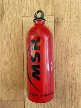 Vintage Msr Fuel Bottle 22 Fl Oz