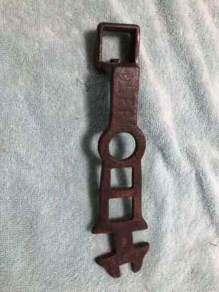 Old Antique John Deere Cutout Farm Wrench Collector Tool