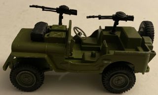 Vtg Diecast Dinky Toys England Us Commando Jeep Military Vehicle 612