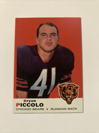 1969 Topps 26 / Brian Piccolo / Rookie Card