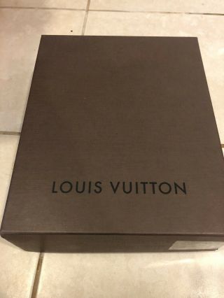 Vintage Louis Vuitton Brown Box