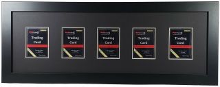 Sports Card Display Frame,  (5) Openings,  Portrait,  Uv Protection (optional),  Top
