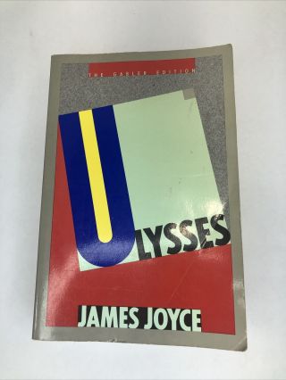 Ulysses The Corrected Text (gabler Edition) James Joyce 1986 1st Vintage Books