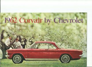 1962 Chevrolet Corvair 500,  700,  And Monza Dealer Sales Brochure