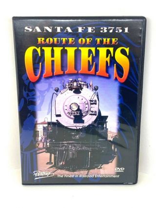 Pentrex Steam Railroading Dvd - Santa Fe 3751 - Route Of The Chiefs