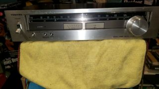 Vintage Toshiba Stereo Tuner Model St - 335 Am/fm Radio