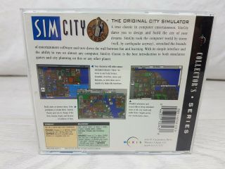 Sim City Classic PC Video Game Maxis Windows 3.  1 Mac Dos 1995 Vintage Game 2
