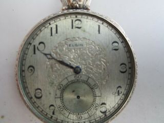 Elgin 17 Jewels Vintage Pocket Watch 1 - 30