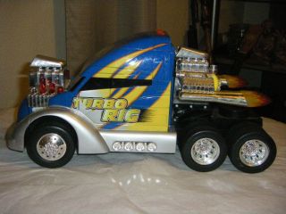 Vintage 1995 Toy State Road Rippers Turbo Rig Semi Truck Cab 14 "