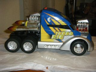 Vintage 1995 Toy State Road Rippers Turbo Rig Semi Truck CAB 14 