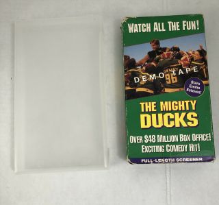 Vintage The Mighty Ducks Demo Tape Promotional Screener VHS Video Cassette 2