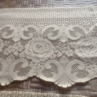 Vintage Window Lace Curtain Kitchen Cafe Curtain Valance And Panels