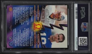 1998 Pacific Omega Face 2 Face 2 Face Peyton Manning Ryan Leaf ROOKIE 1 PSA 10 2
