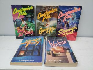 5 Christopher Pike Books Vintage Point Horror 90s Teen Books Acceptable