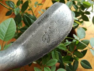 Antique Hickory Shaft A.  J.  Reachloz Aluminum Head Mallet Putter Golf Club