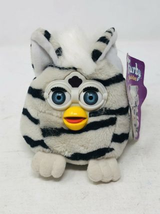 Vintage 1999 Furby Buddies Tiger Electronics,  Ltd.  With Tag Striped
