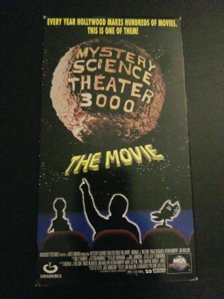 Mystery Science Theater 3000: The Movie (vhs,  1996) Vintage Video Tape