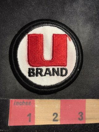 Vintage U Brand Advertising Patch 86n5