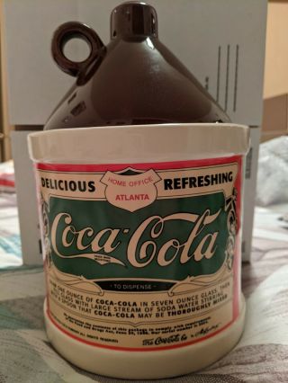 Vintage Coca Cola Cookie Jar