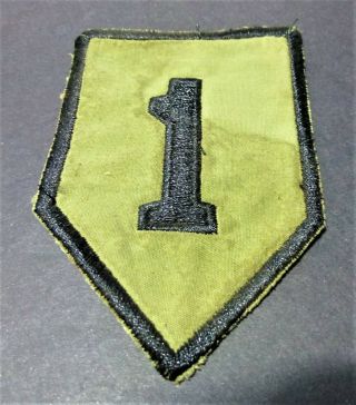 Vintage Vietnam War Patch - Us Army 1st Infantry Division