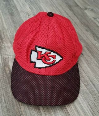 Vintage Kansas City Chiefs Mesh Red & Black Cap